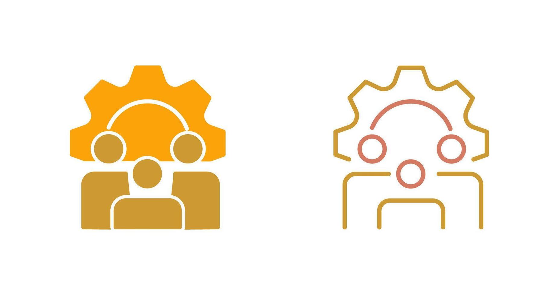 Manage Icon Design vector