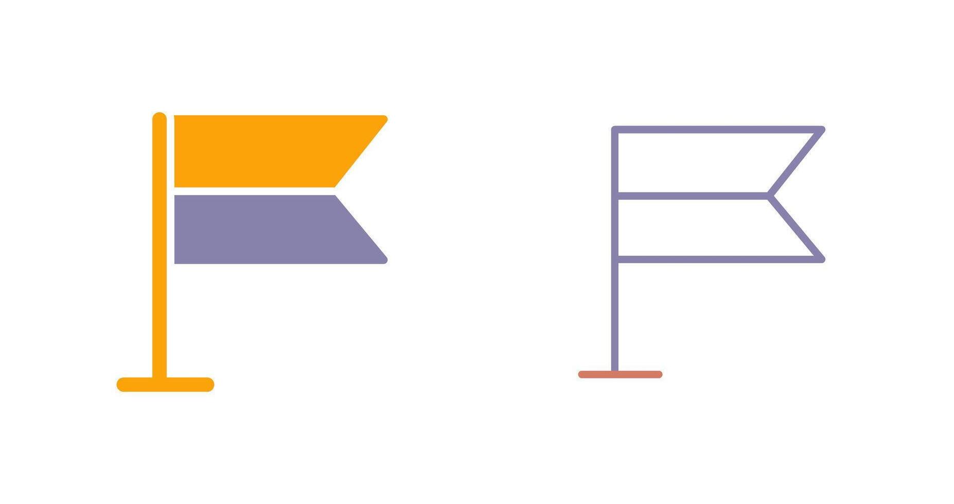 Flag Icon Design vector