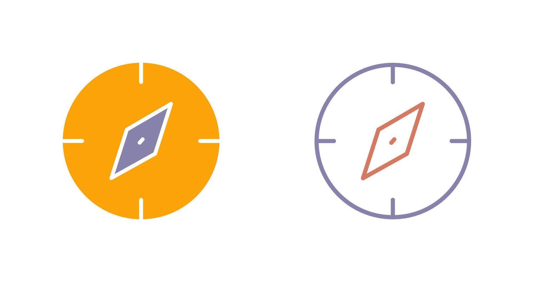 Compass Icon Design vector