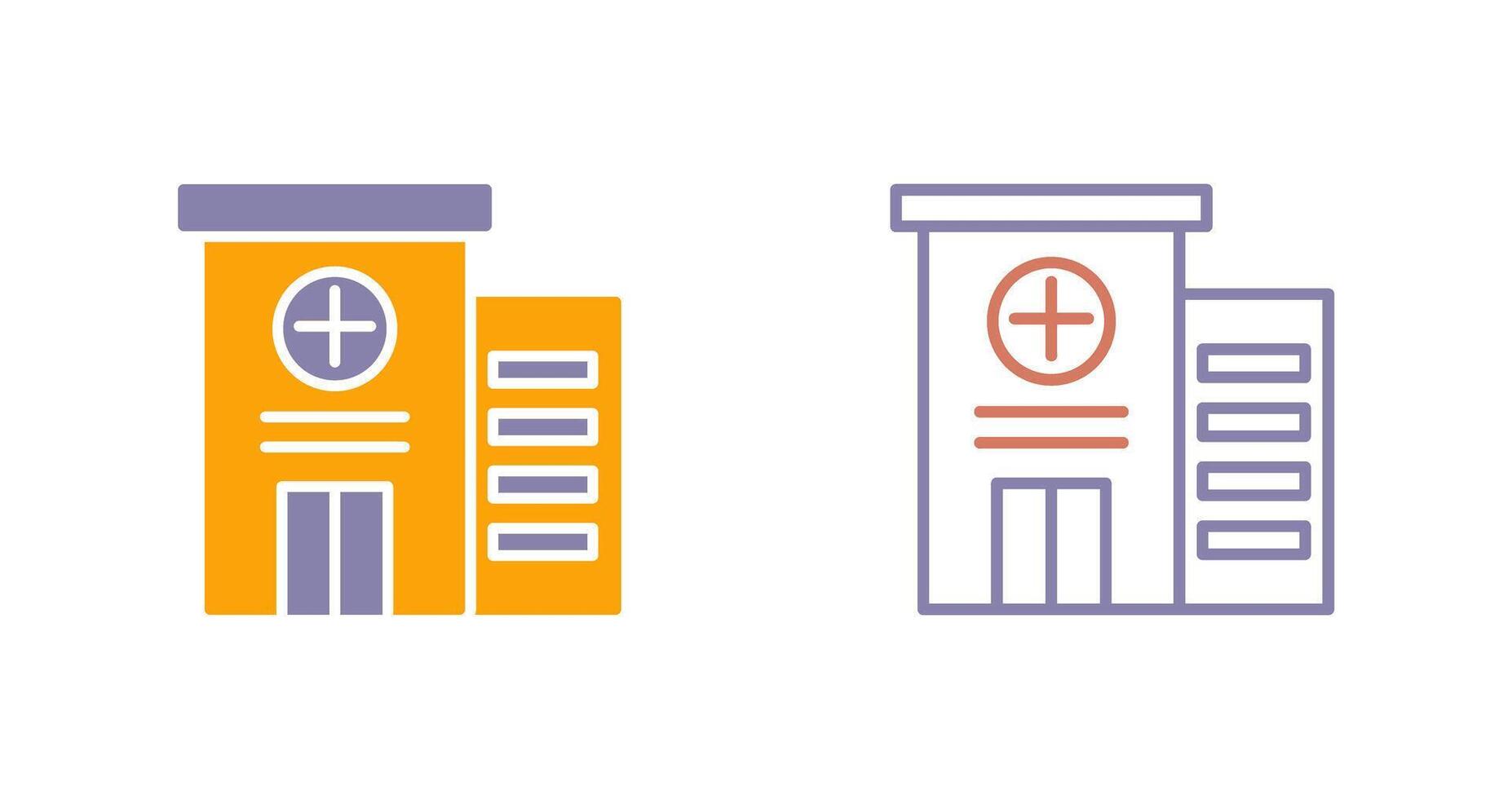 Hospital Icon Design vector