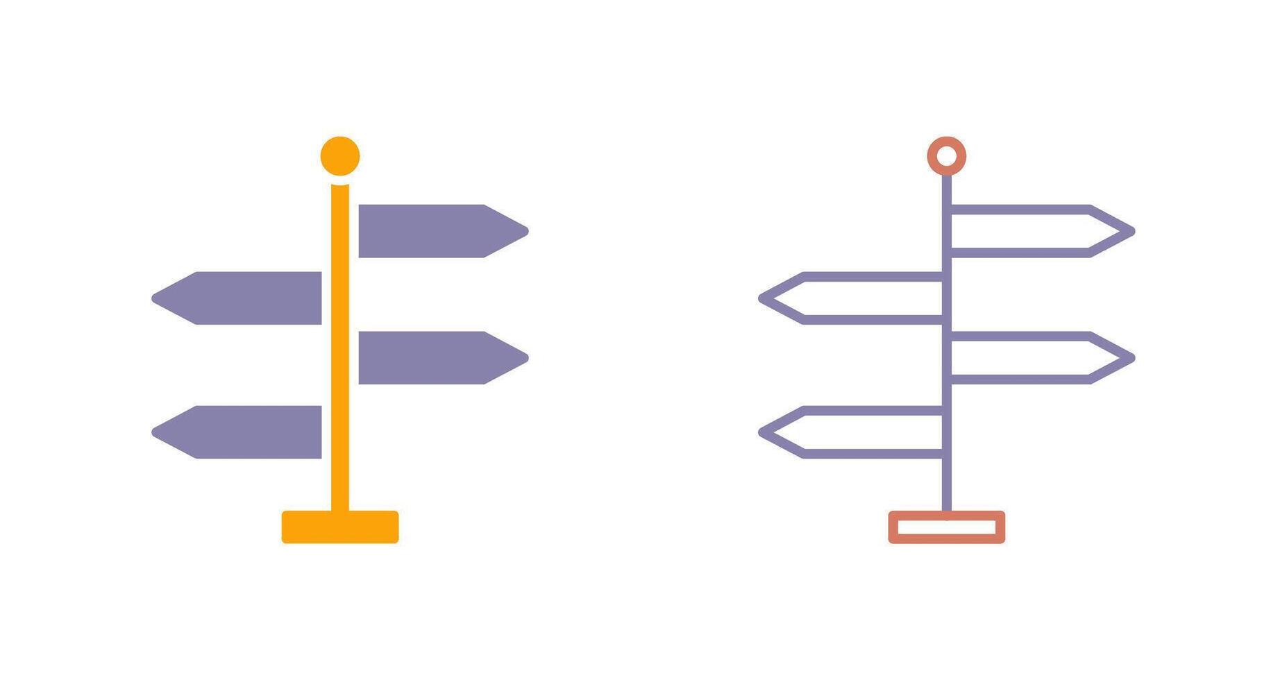 Directions Icon Design vector