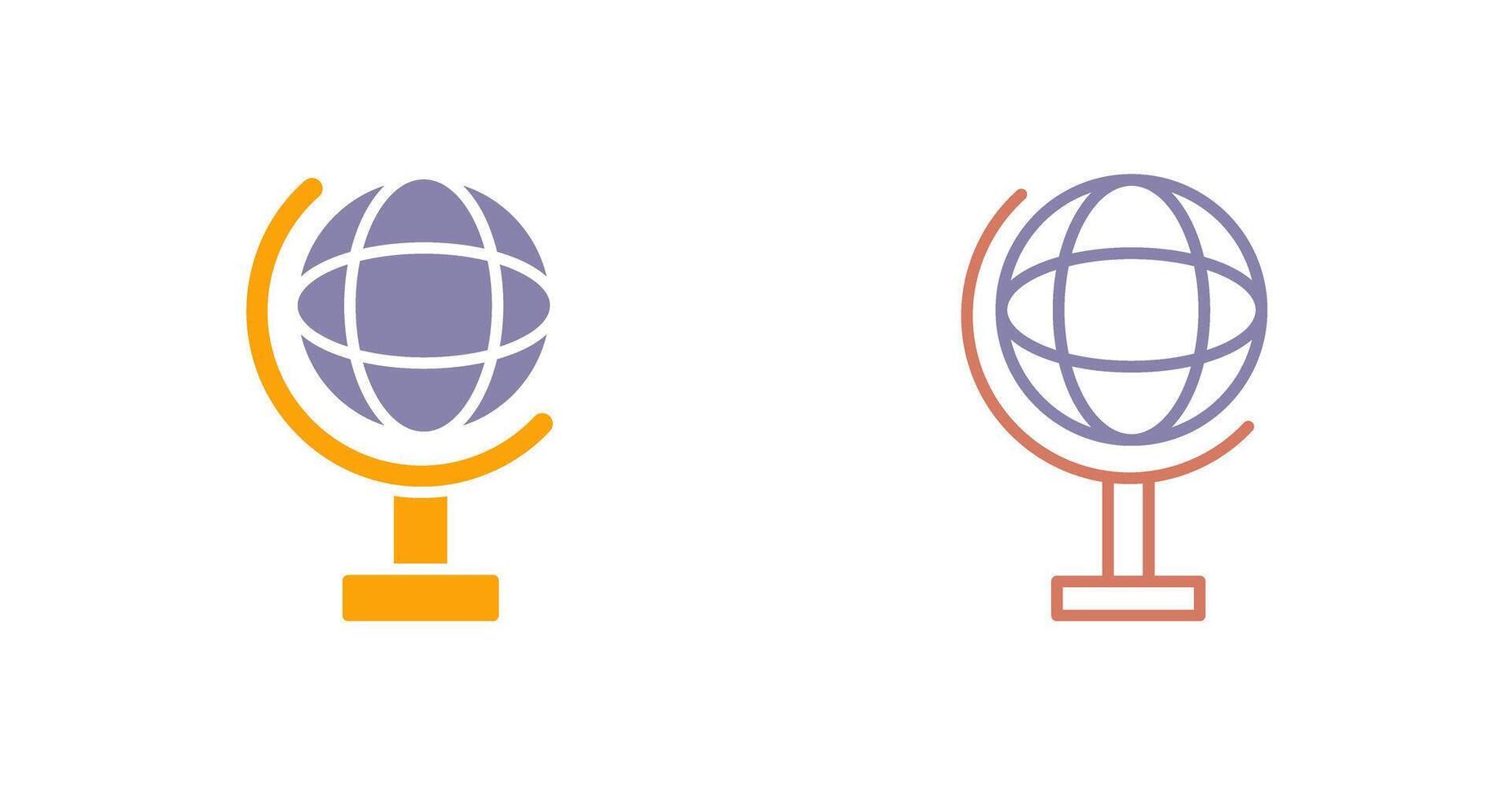 Globe Icon Design vector