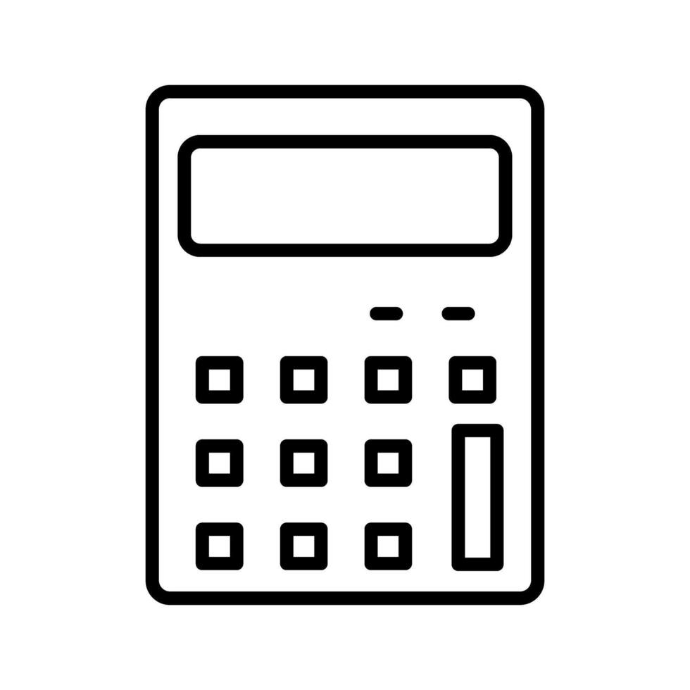 Calculator Icon Design vector