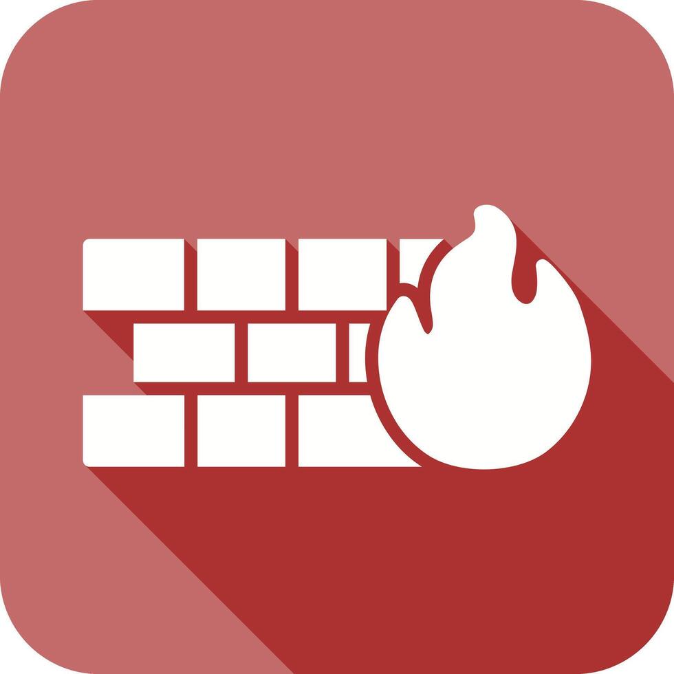 Firewall Icon Design vector