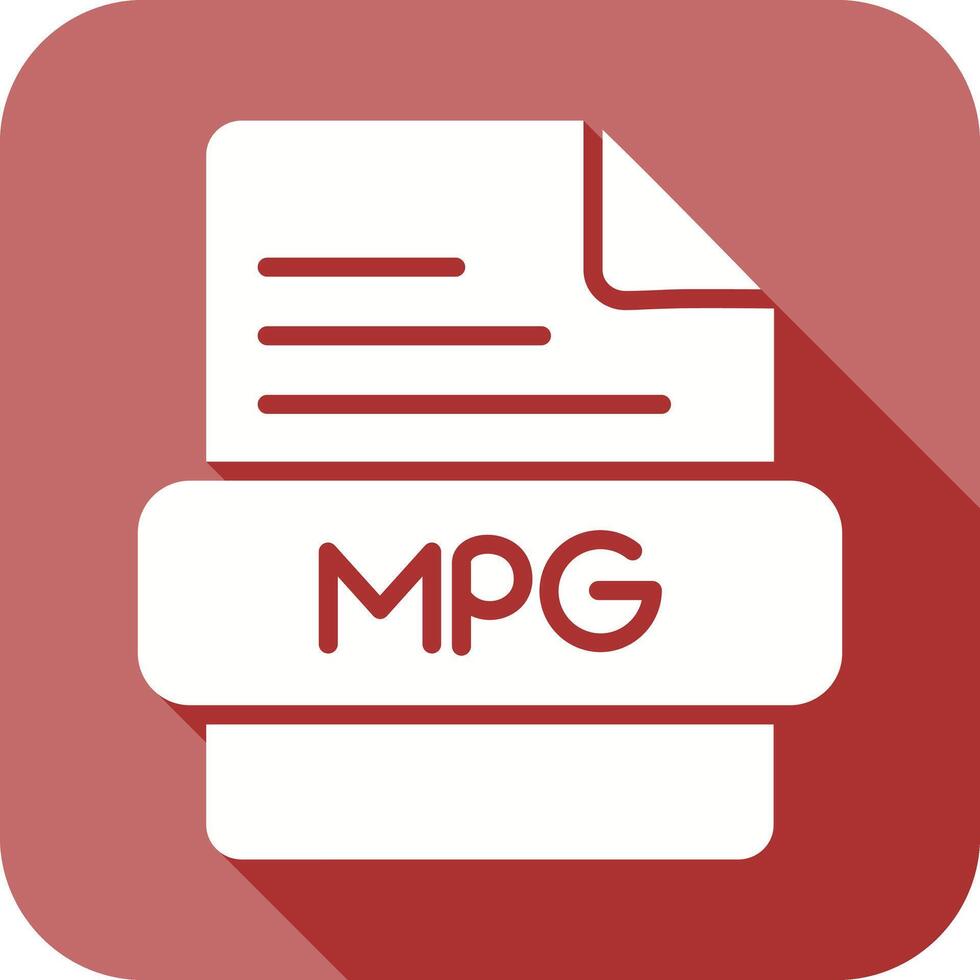 MPG Icon Design vector