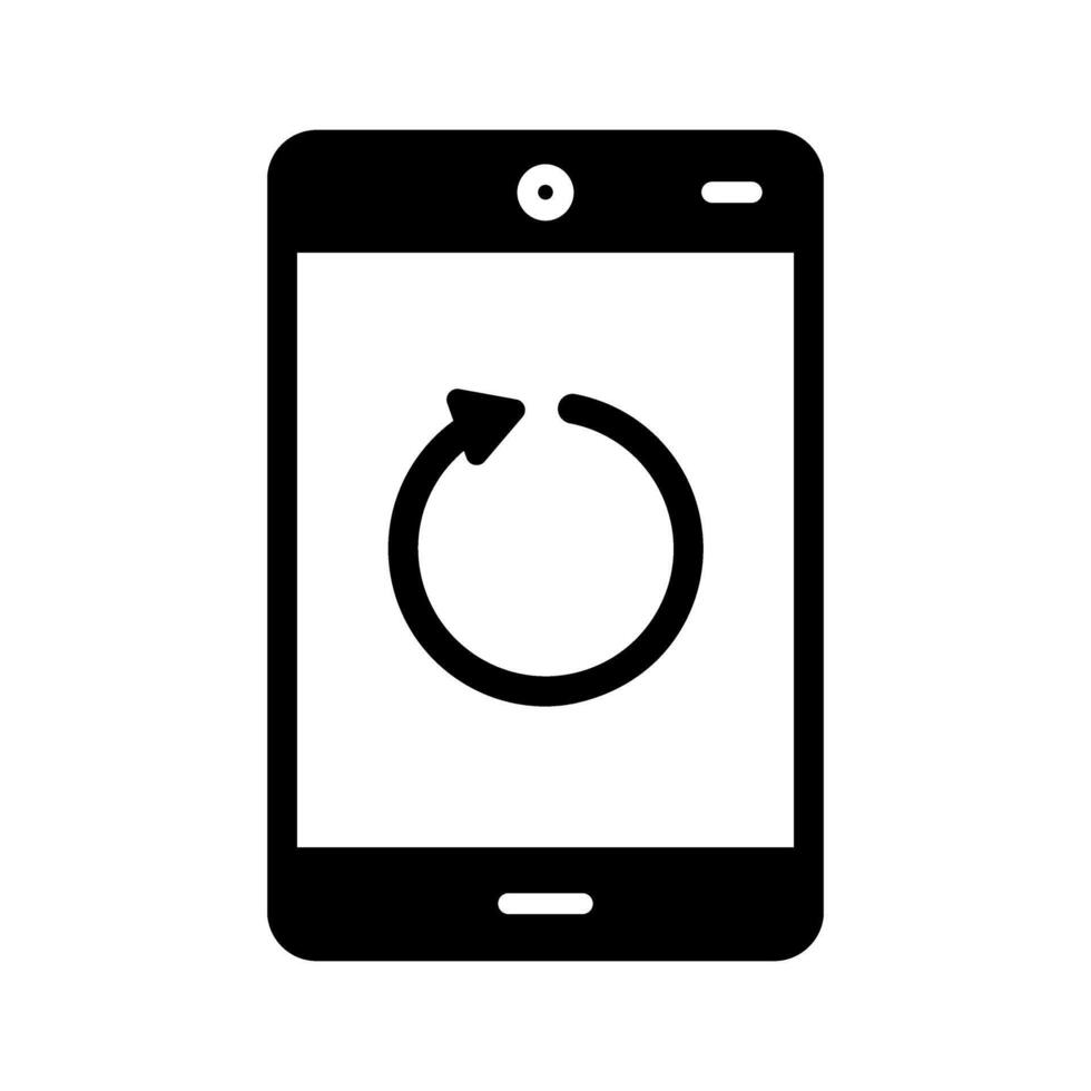 Restart Icon Design vector