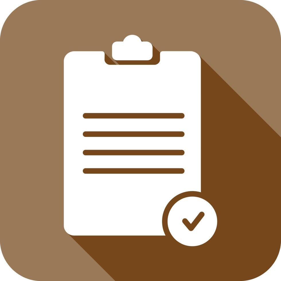 Registered Document Icon Design vector