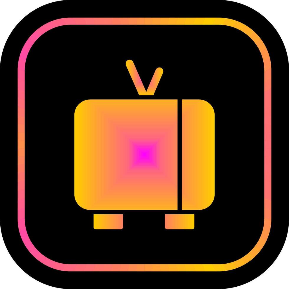 diseño de icono de televisión vector