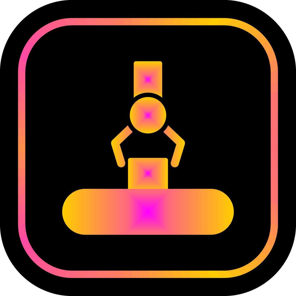 Conveyor I Icon Design vector