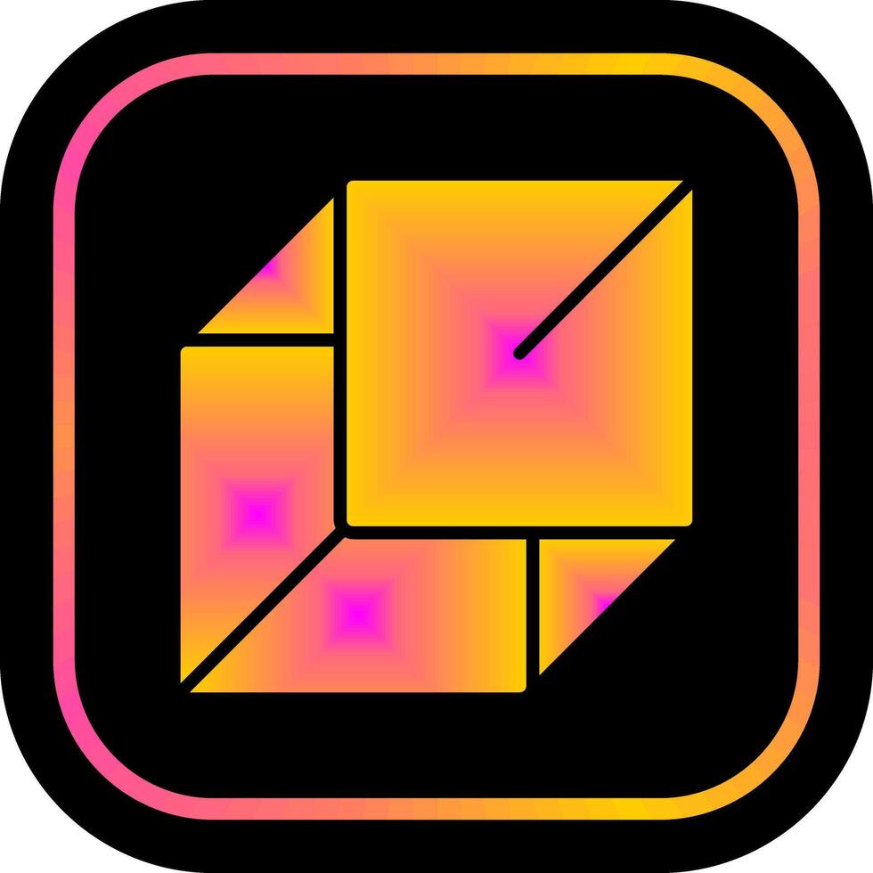 Cube Icon Design vector