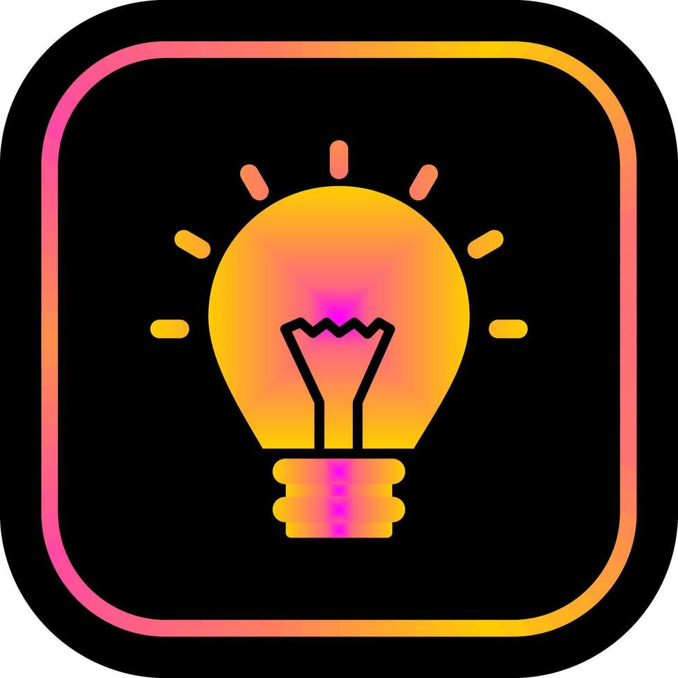 Light Icon Design vector