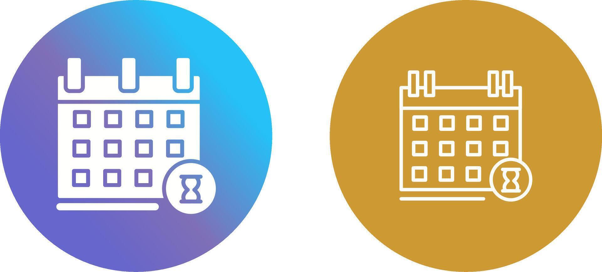 Calendar Icon Design vector