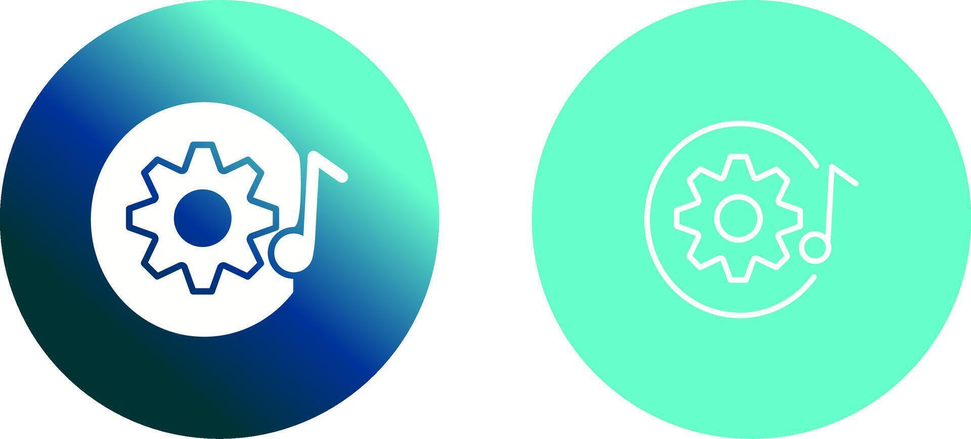 Setting Icon Design vector