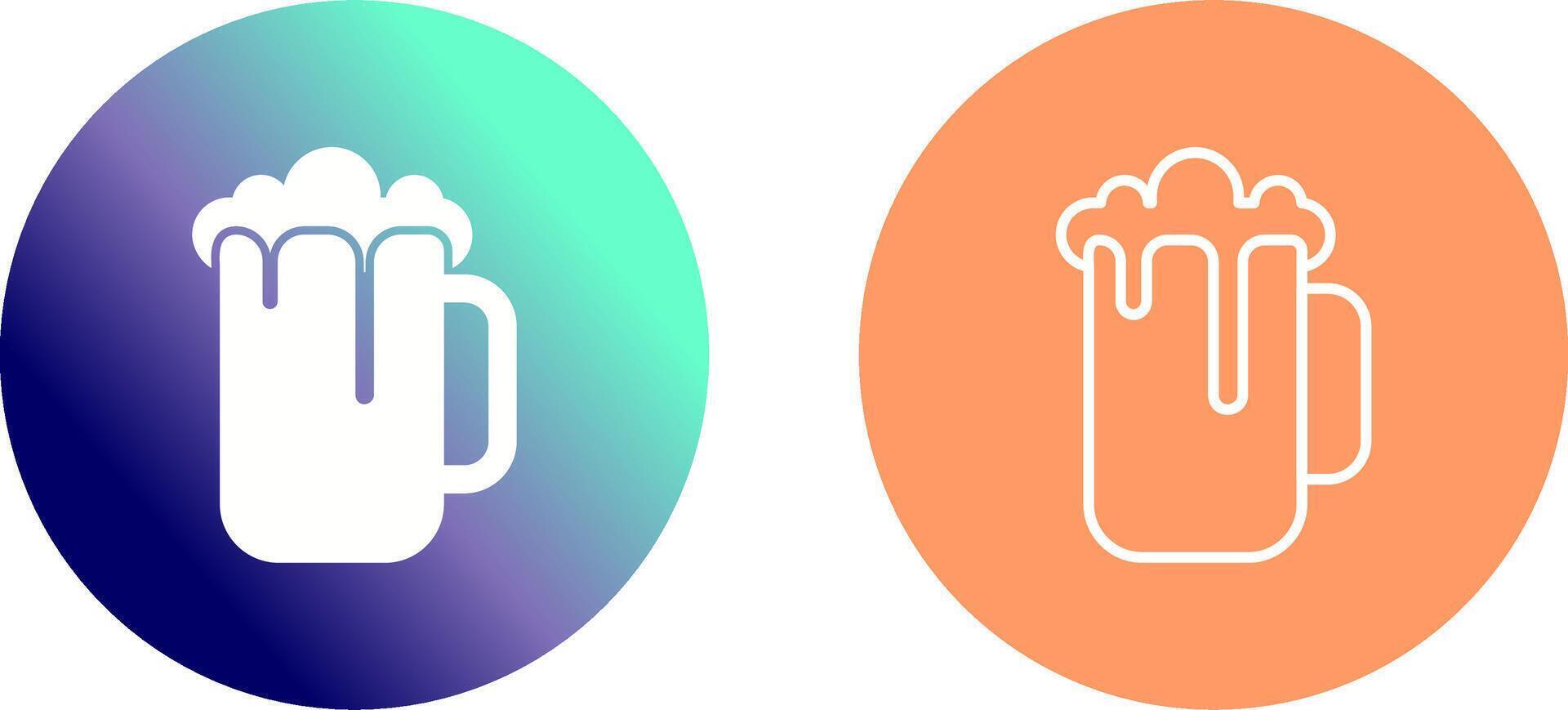 Mug Icon Design vector