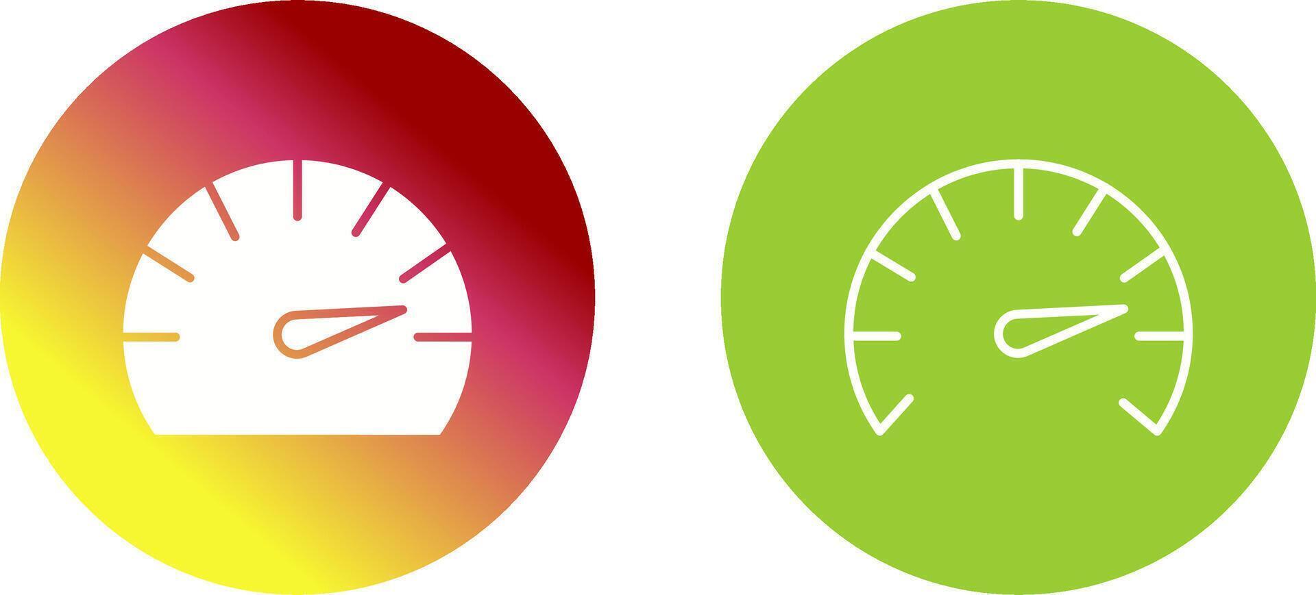 Speedometer Icon Design vector