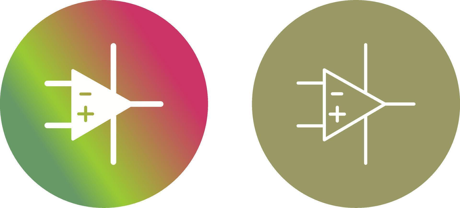 Amplifier Icon Design vector