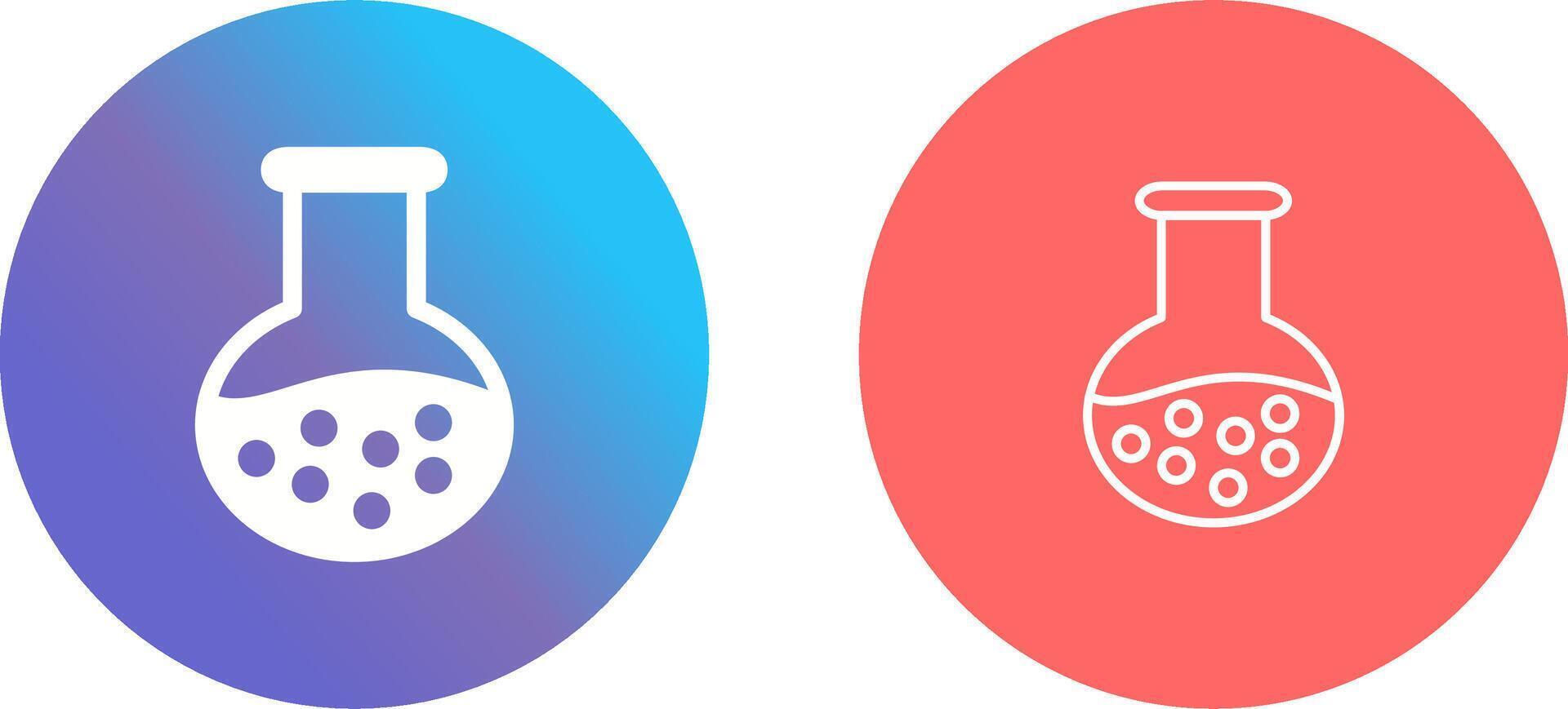 Acidic Liquid Icon Design vector
