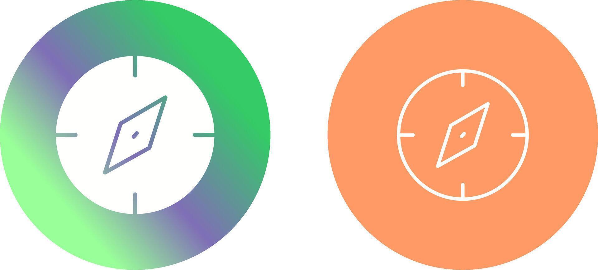 Compass Icon Design vector