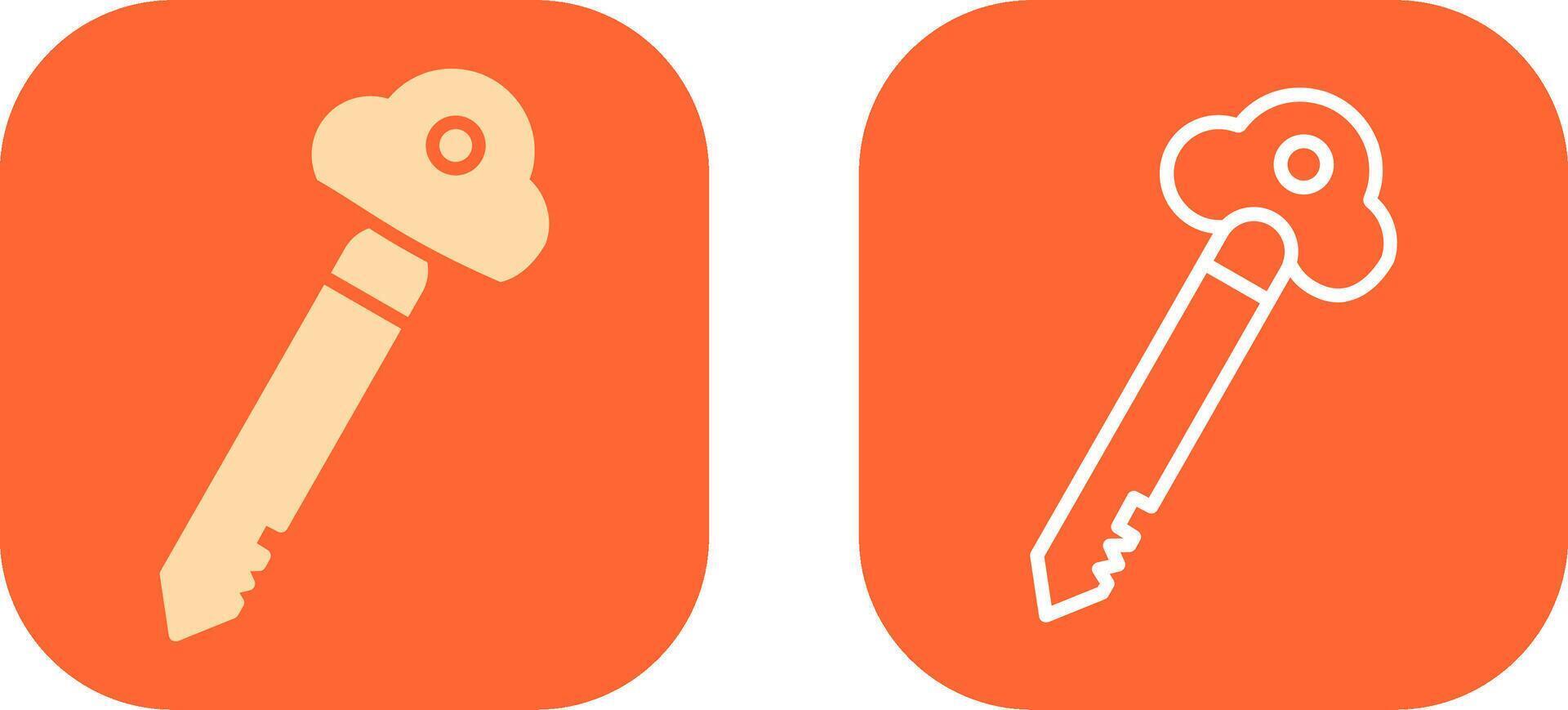 Key Icon Design vector