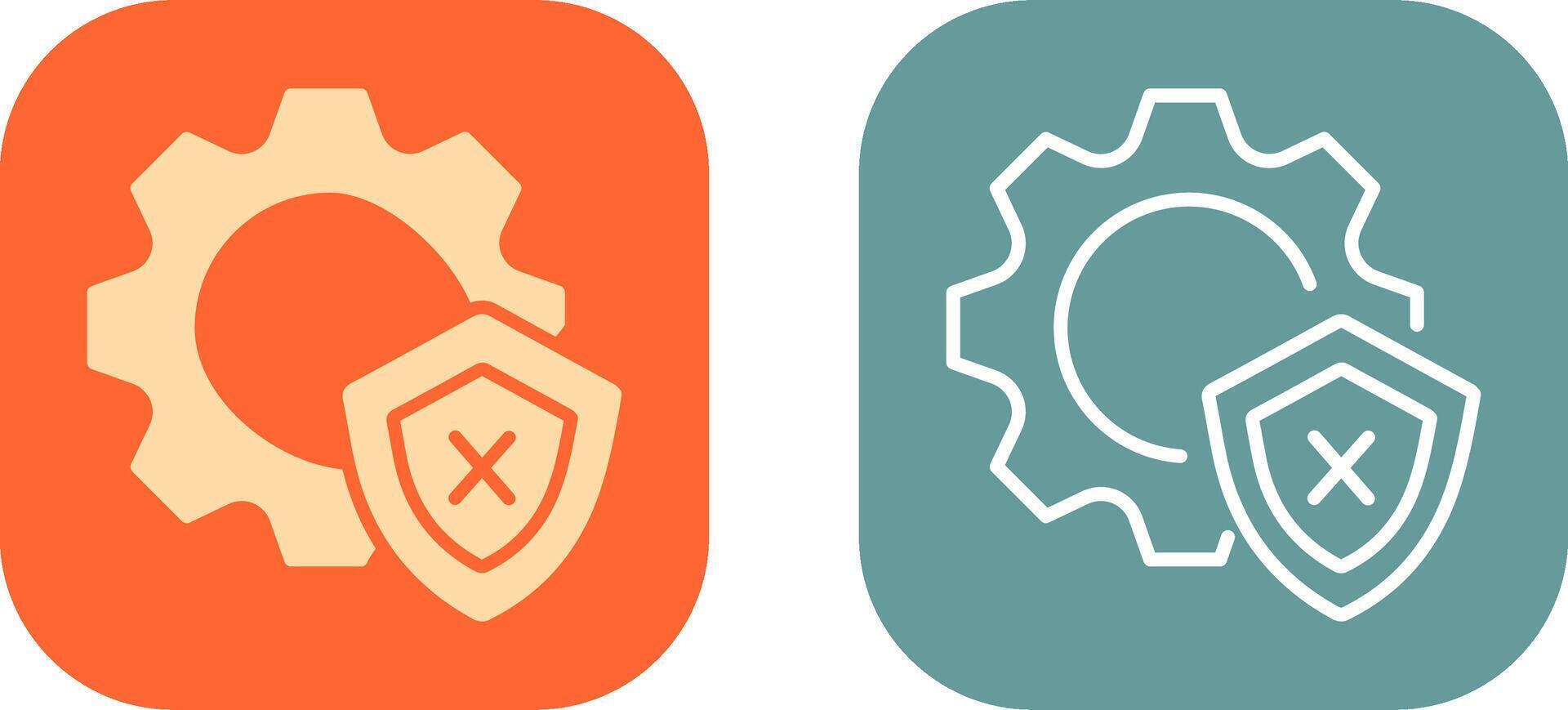 Unprotected Icon Design vector