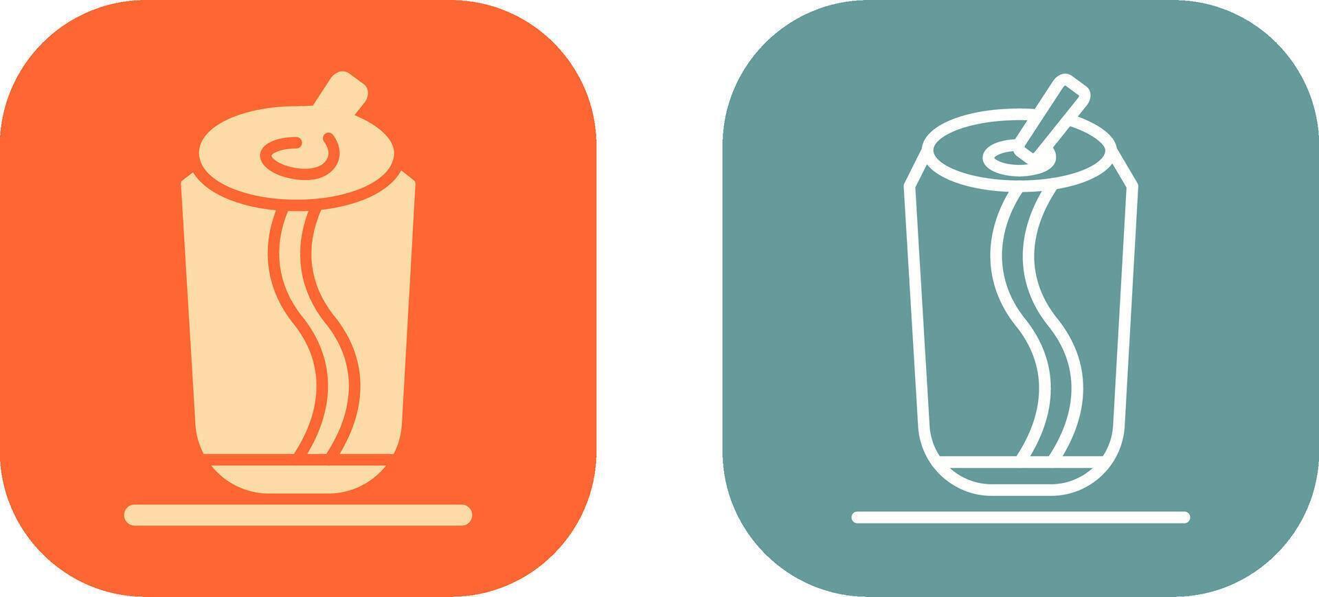 Soda Can Icon Design vector