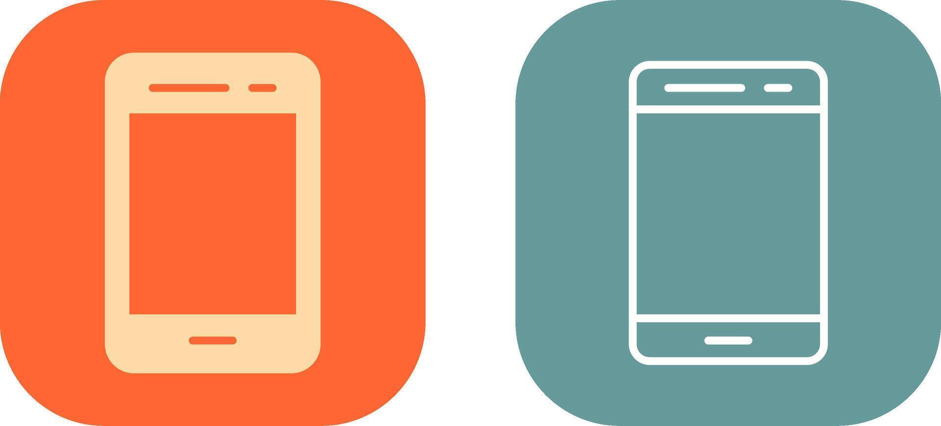 Mobile Icon Design vector