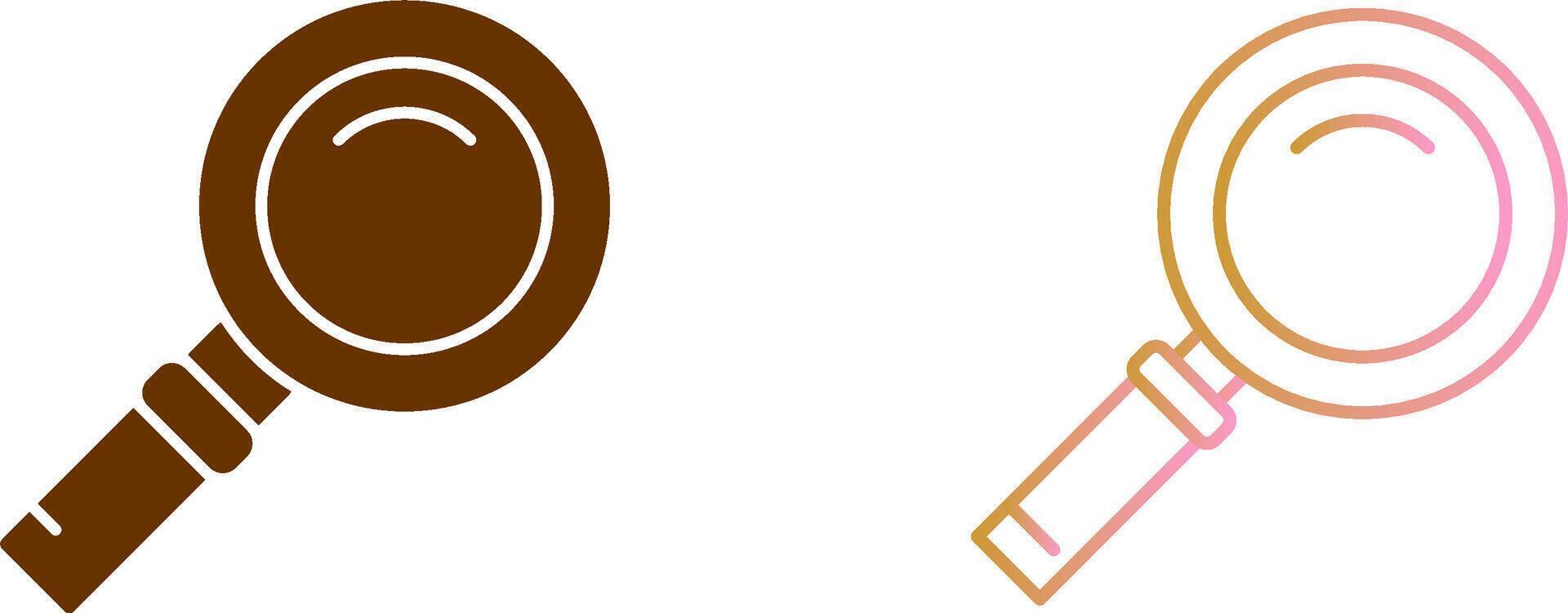 magnifying Icon Design vector