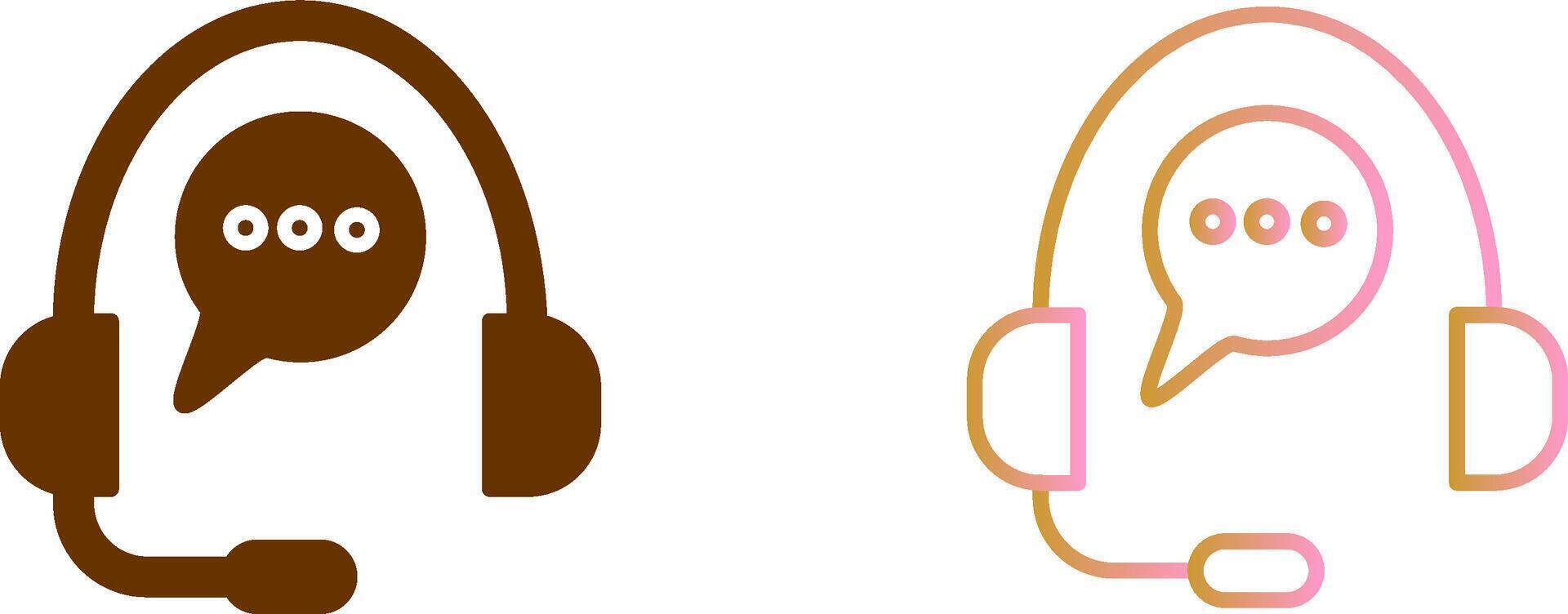 Call Center Icon Design vector