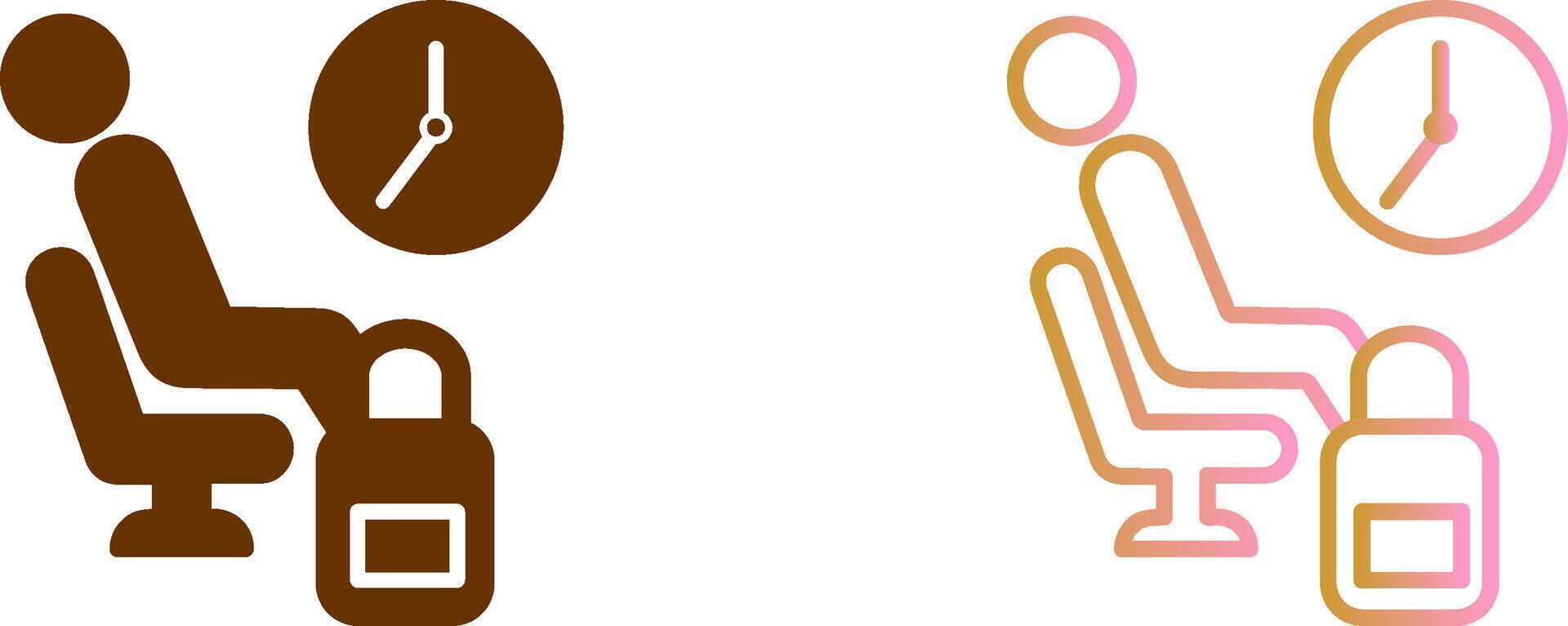 Waiting Icon Design vector