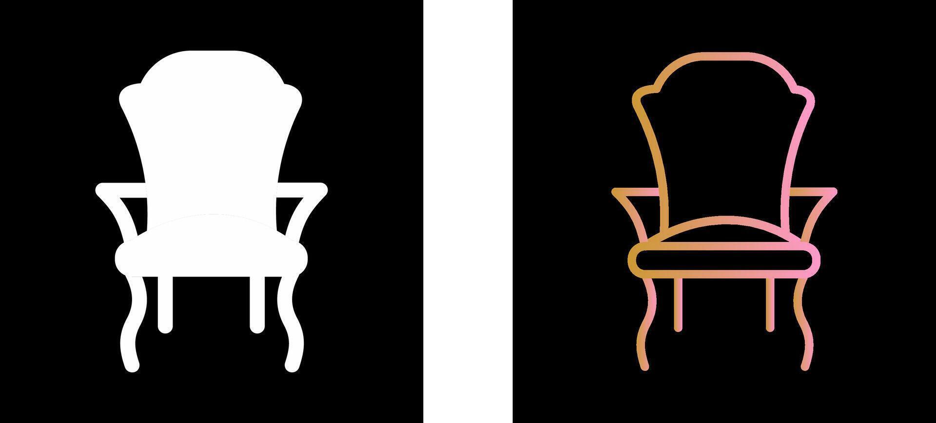 Chair II Icon Design vector