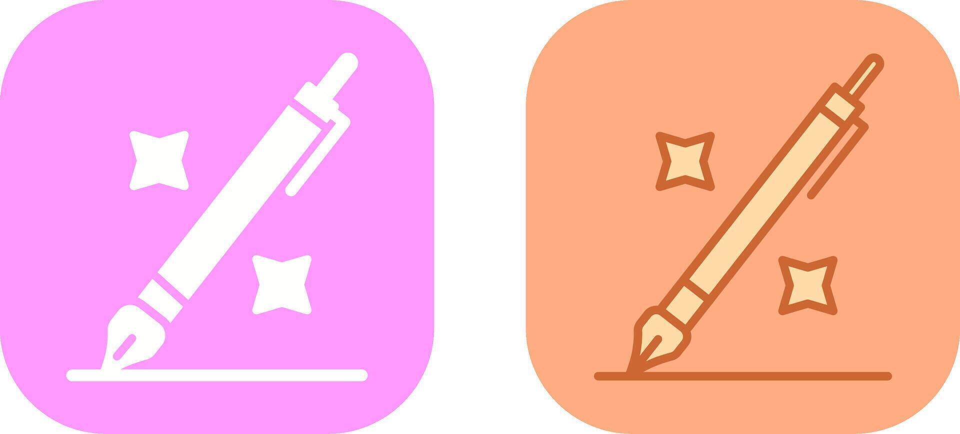Pen Icon Design vector