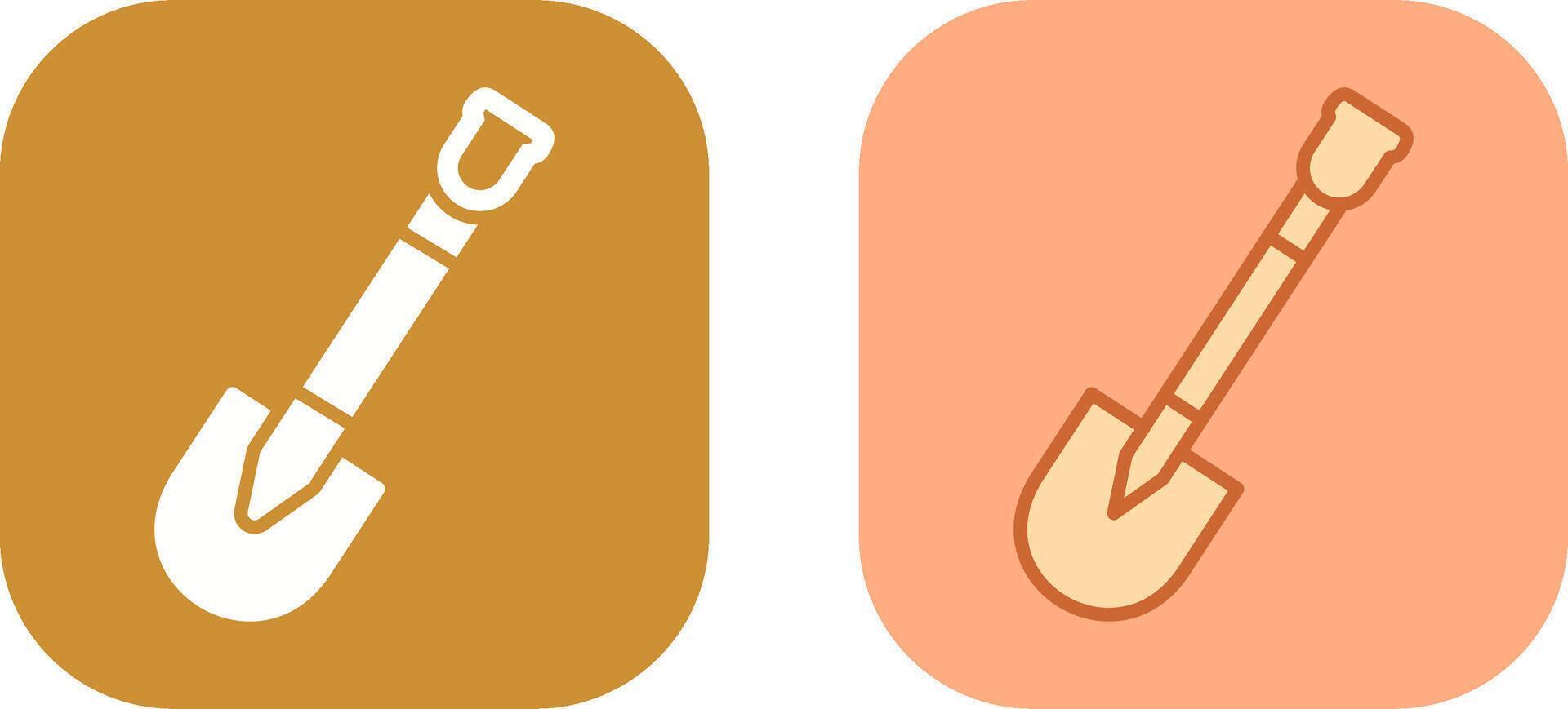 Shovel Icon Design vector