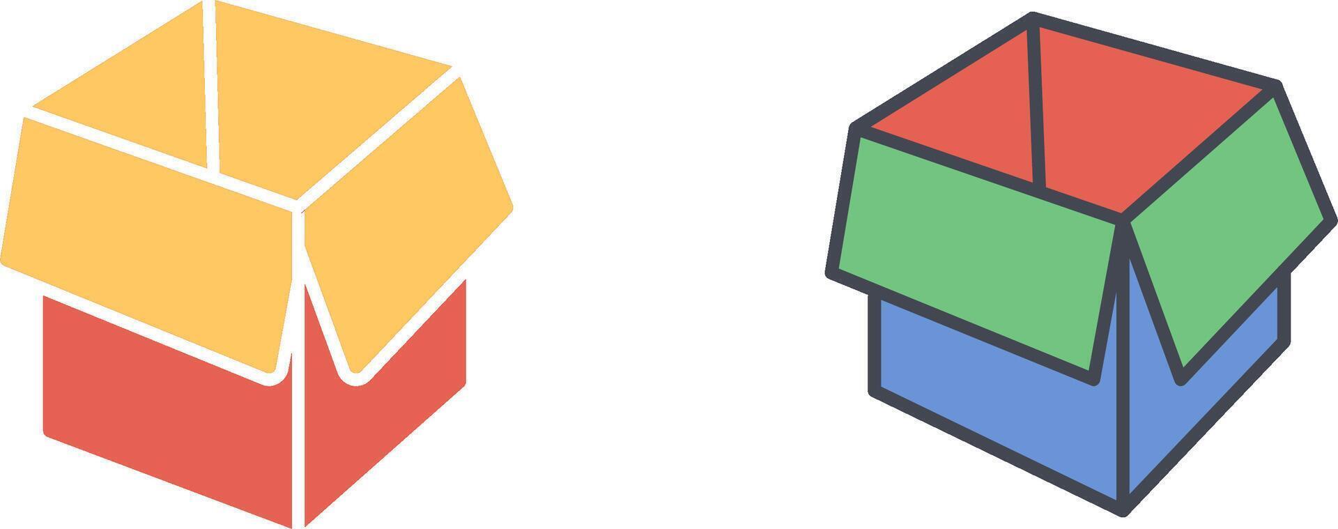 Packaging Icon Design vector