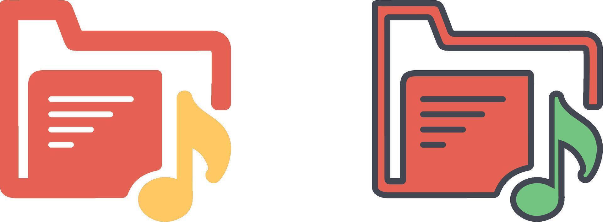 Songs Icon Design vector