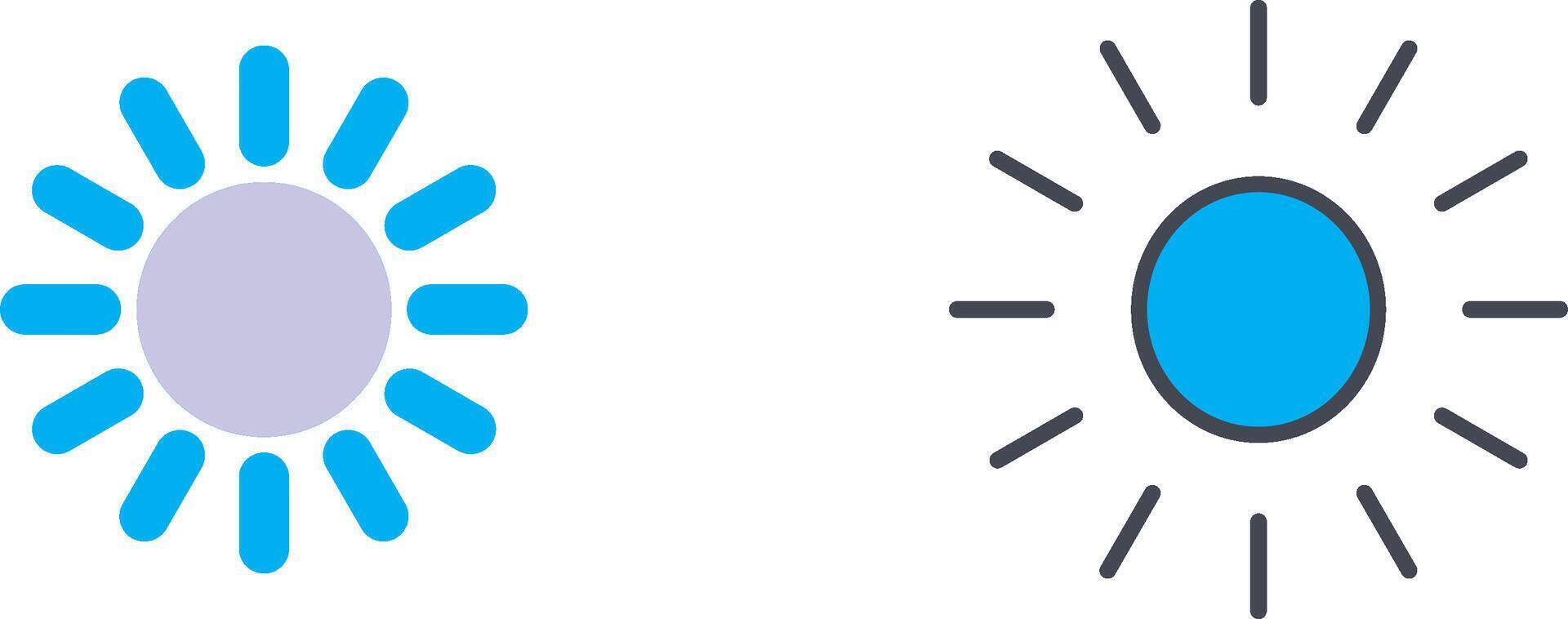 Sun Icon Design vector