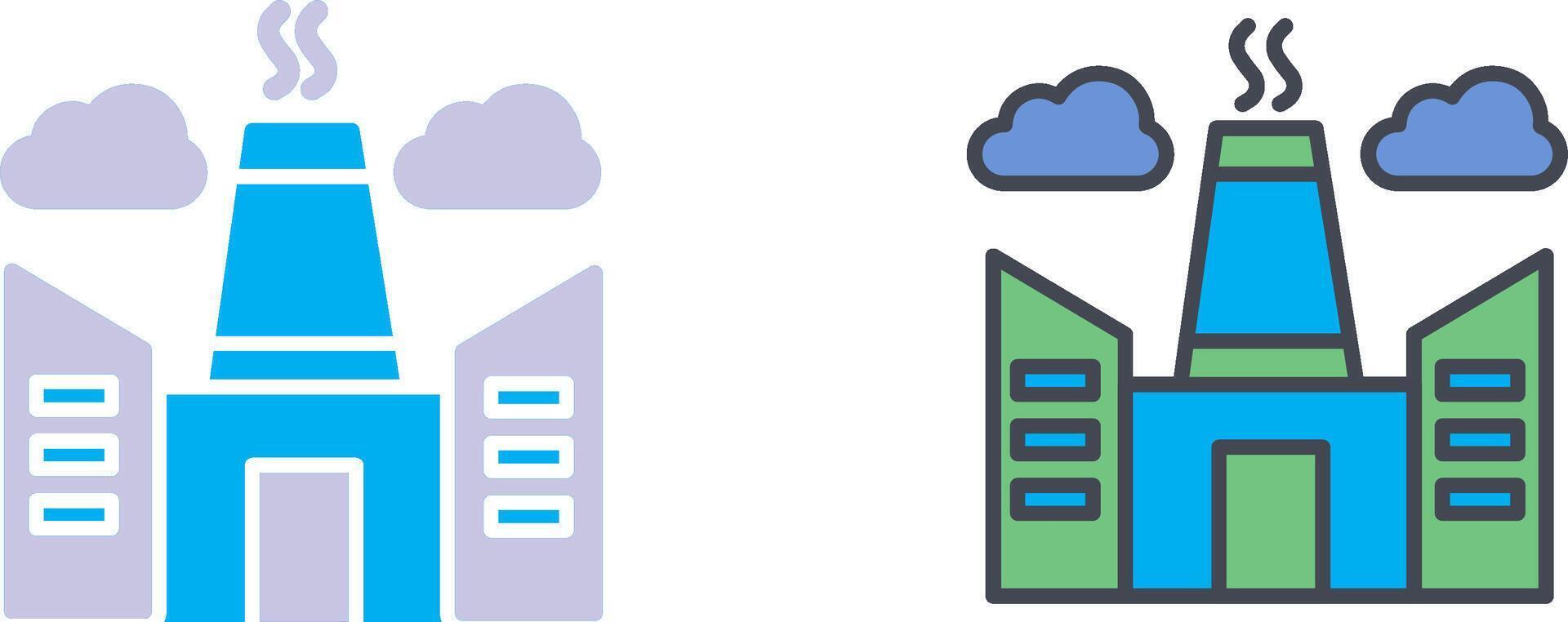 Factory Icon Design vector