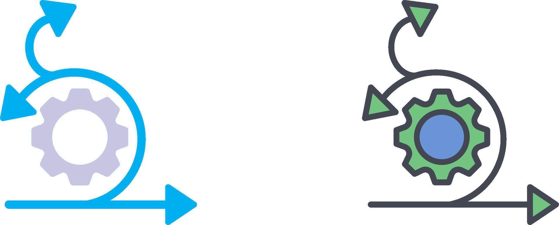 Agile Icon Design vector
