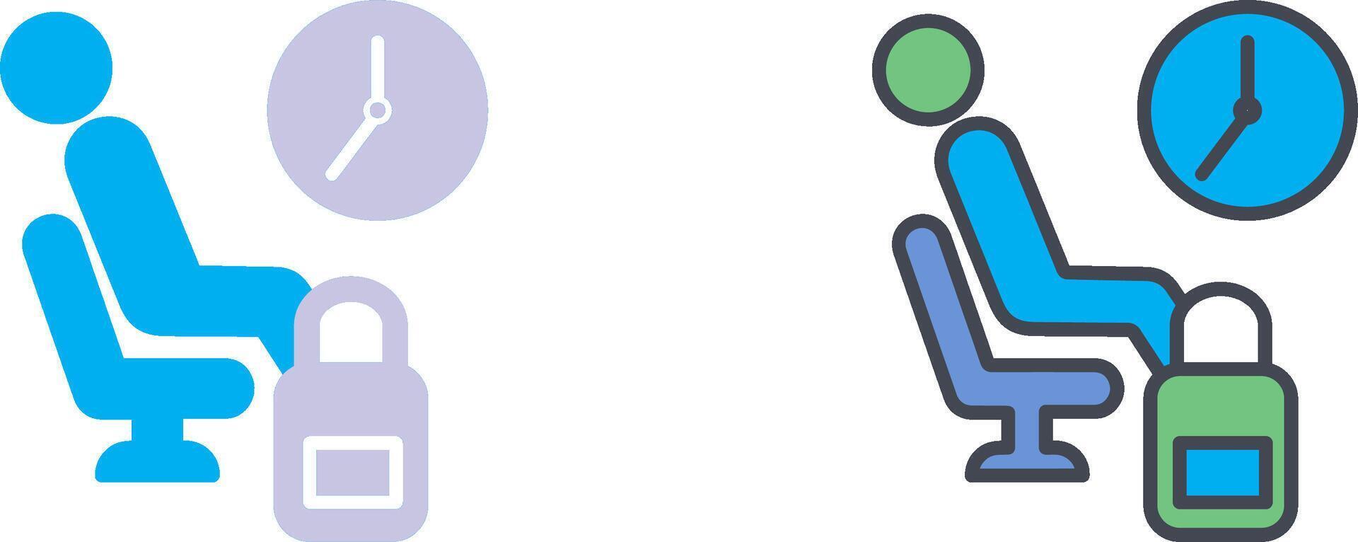 Waiting Icon Design vector