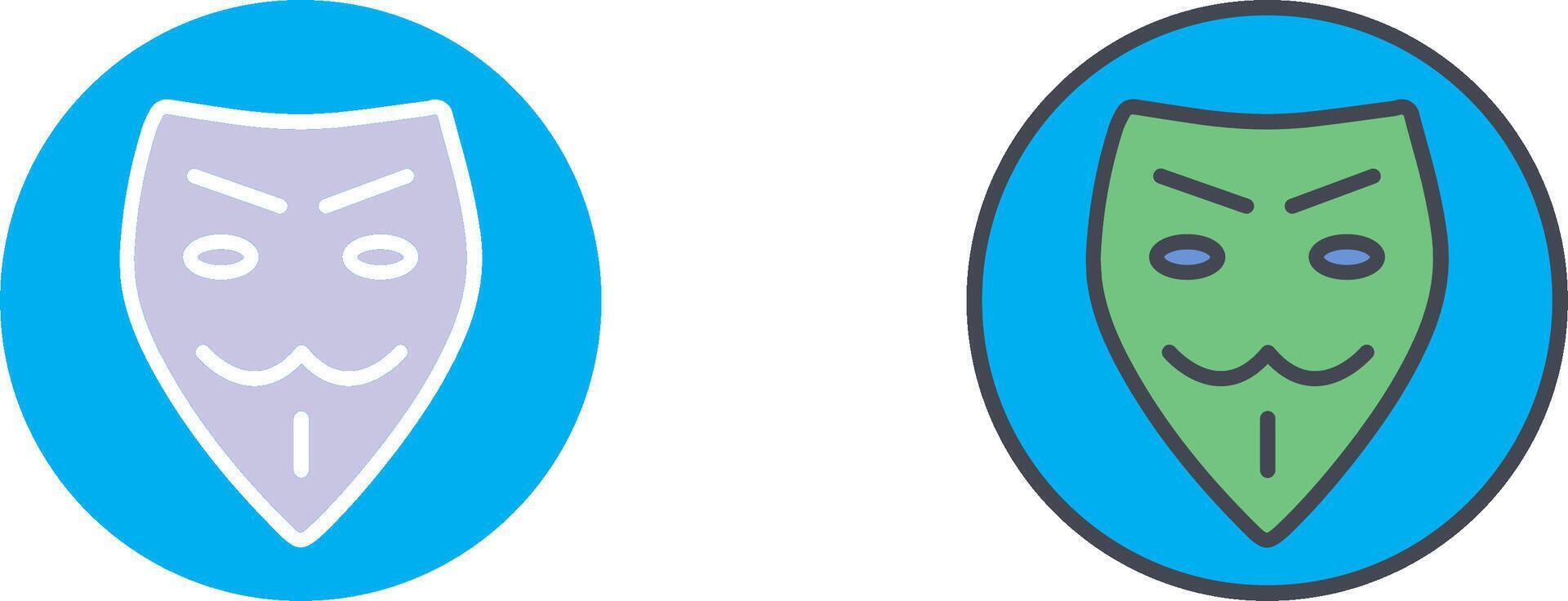 Mask Icon Design vector