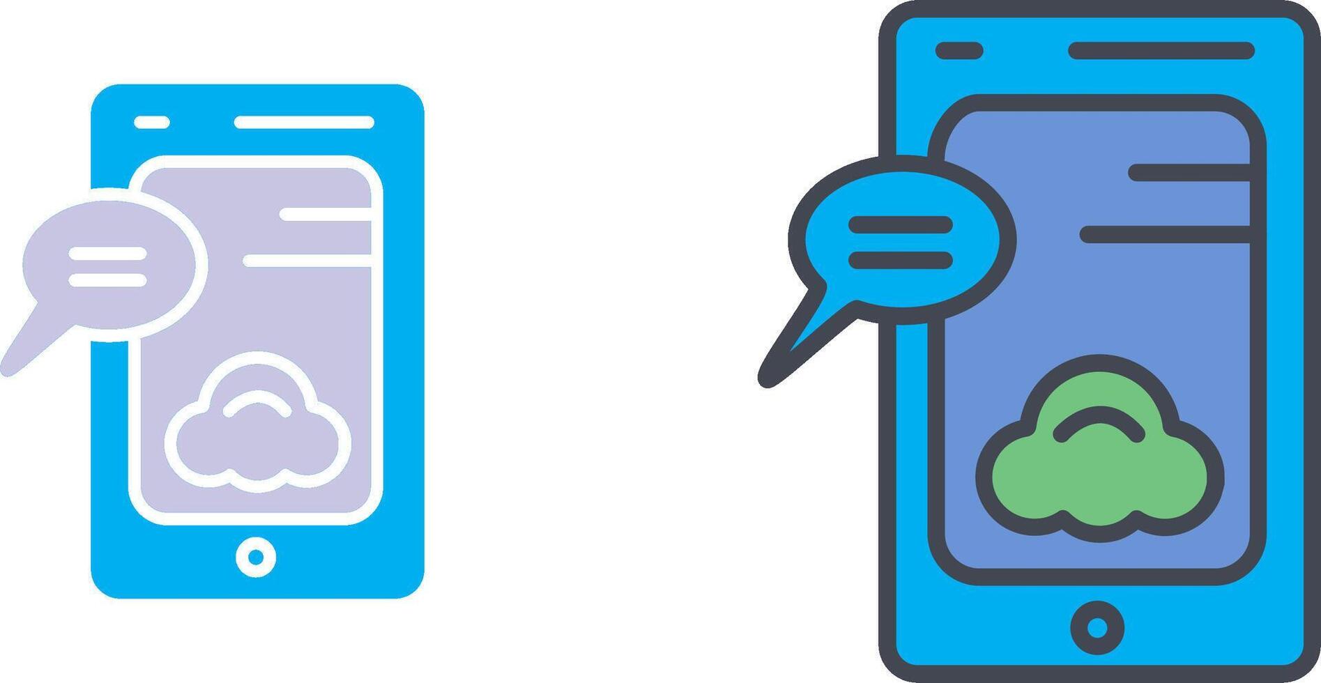 Cloud Icon Design vector