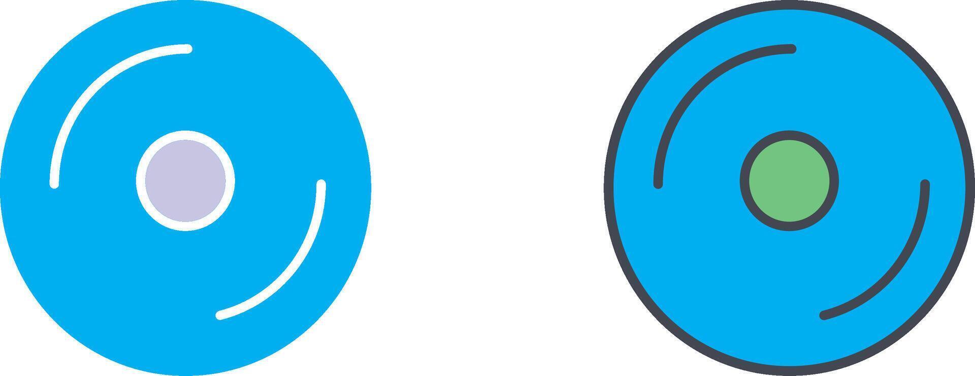 CD Icon Design vector