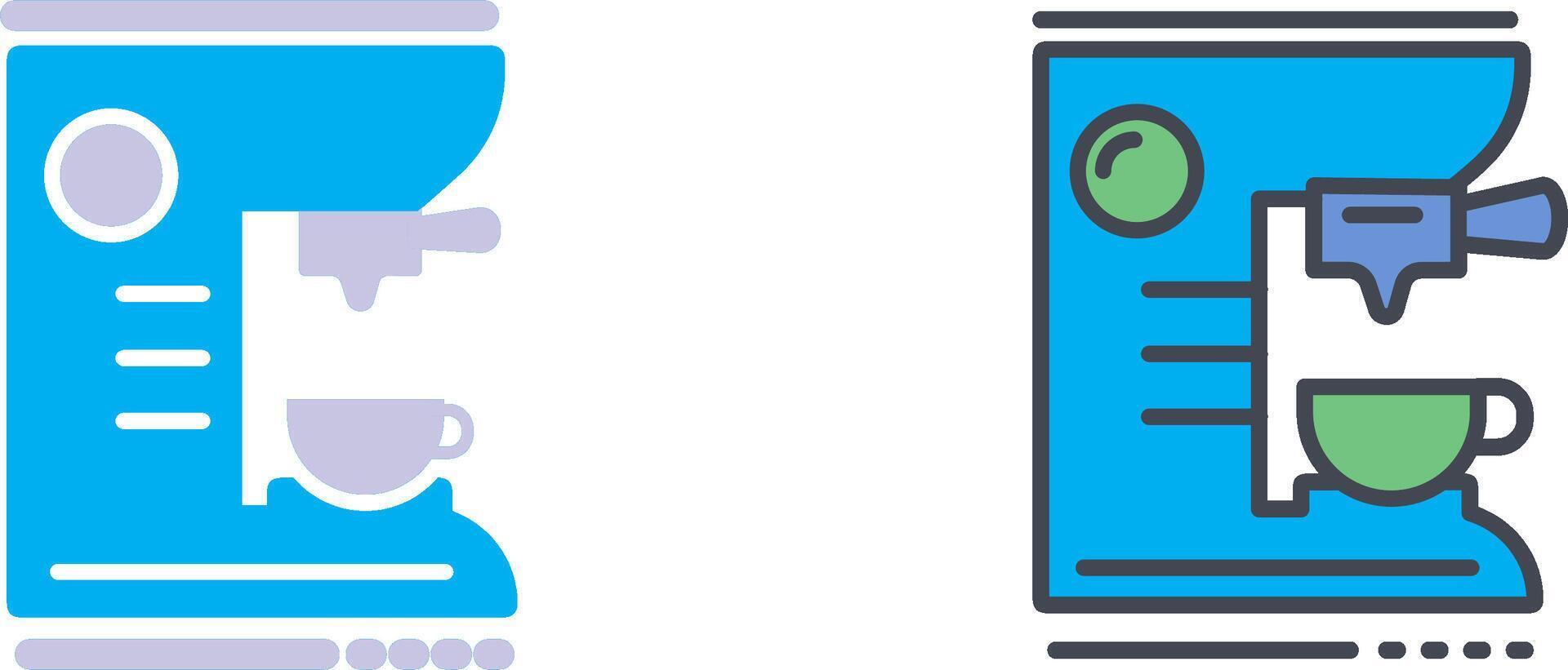 Coffee Machine Icon Design vector