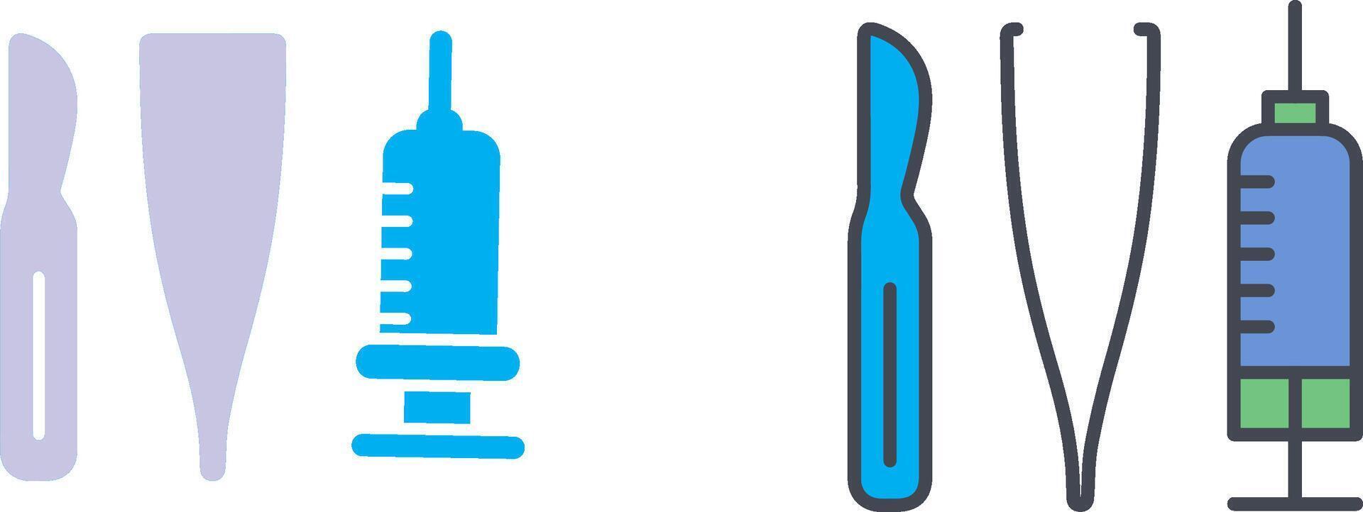 Operation Tool Icon Design vector