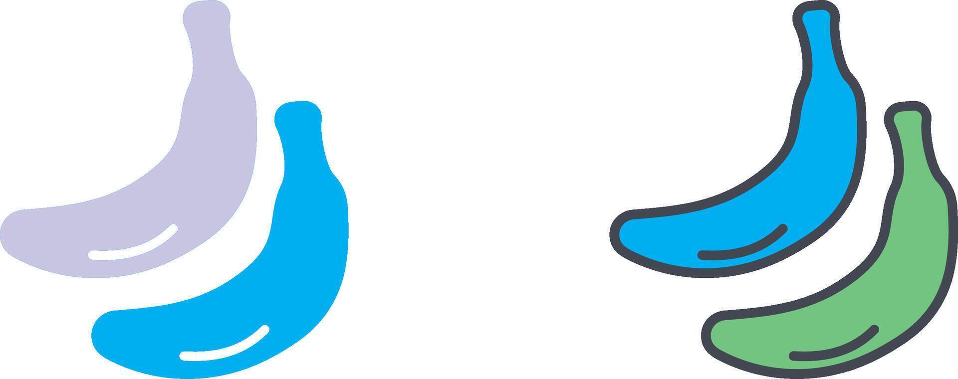 Banana Icon Design vector