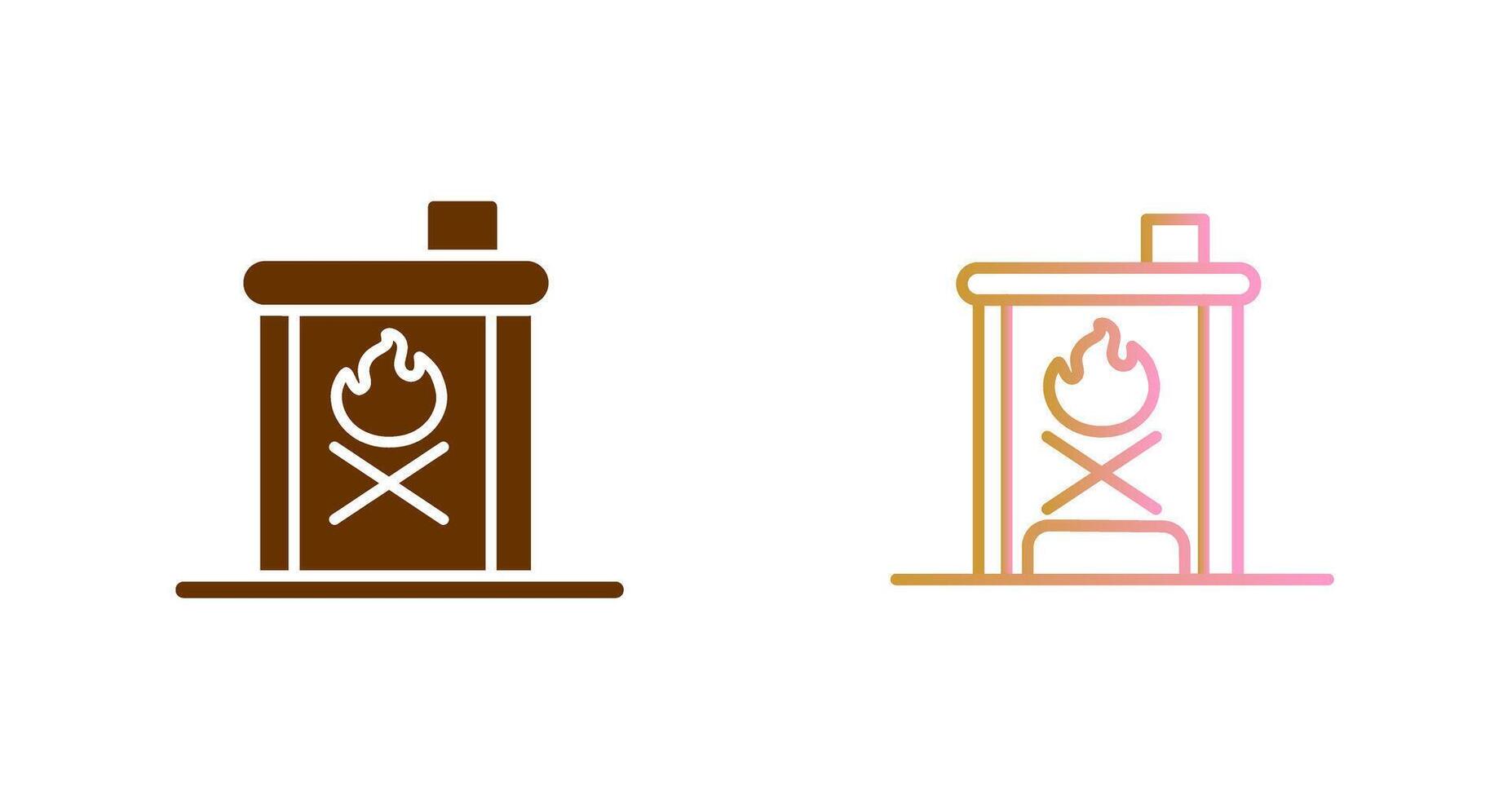 diseño de icono de horno vector