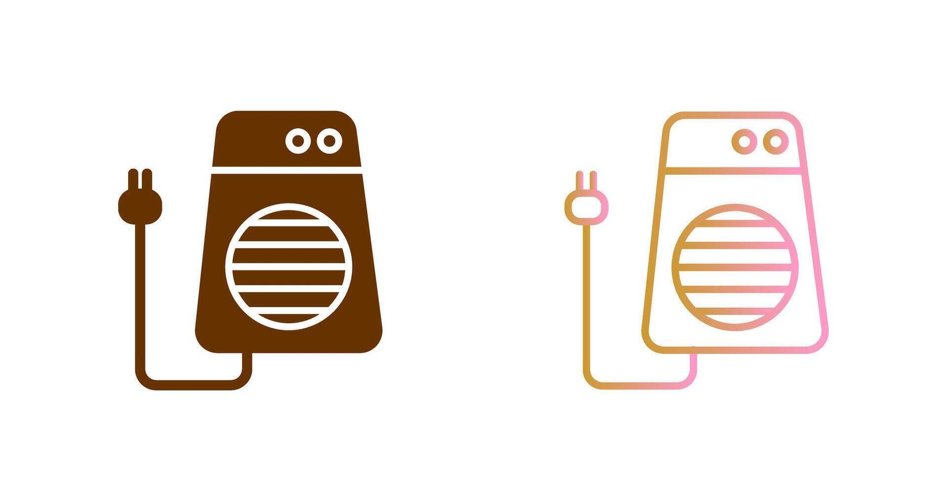 Air Humidifier Icon Design vector