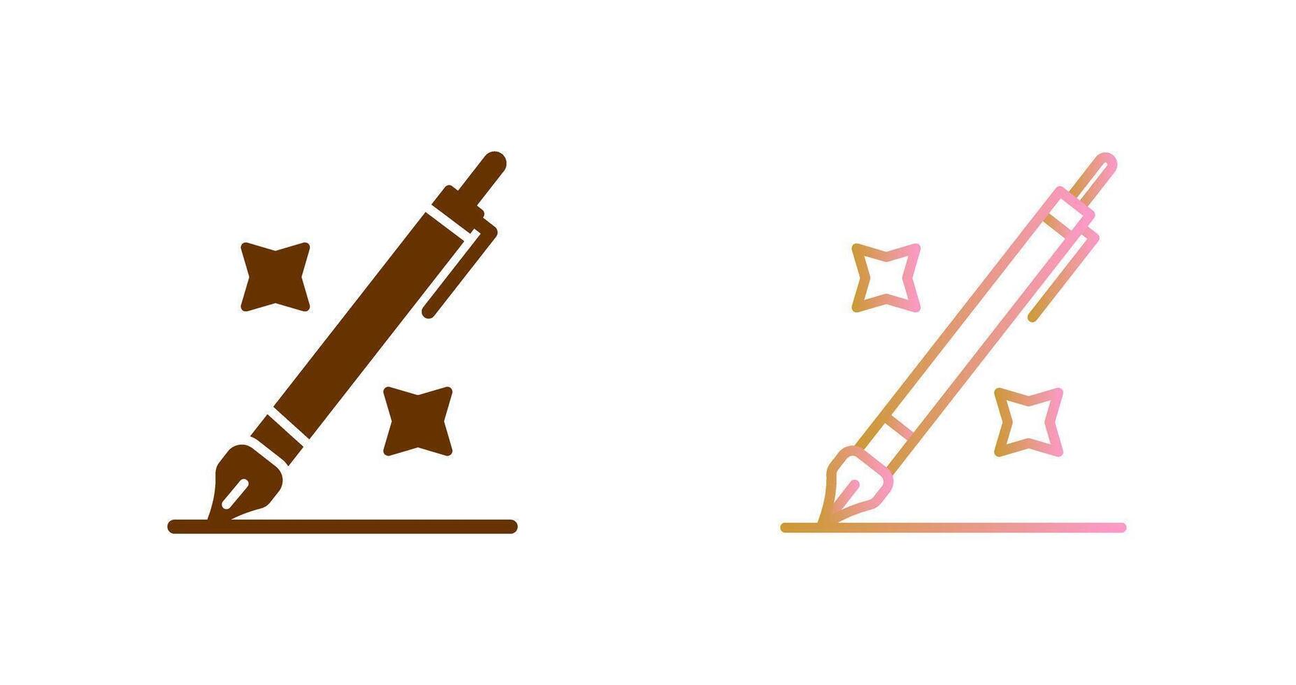 Pen Icon Design vector