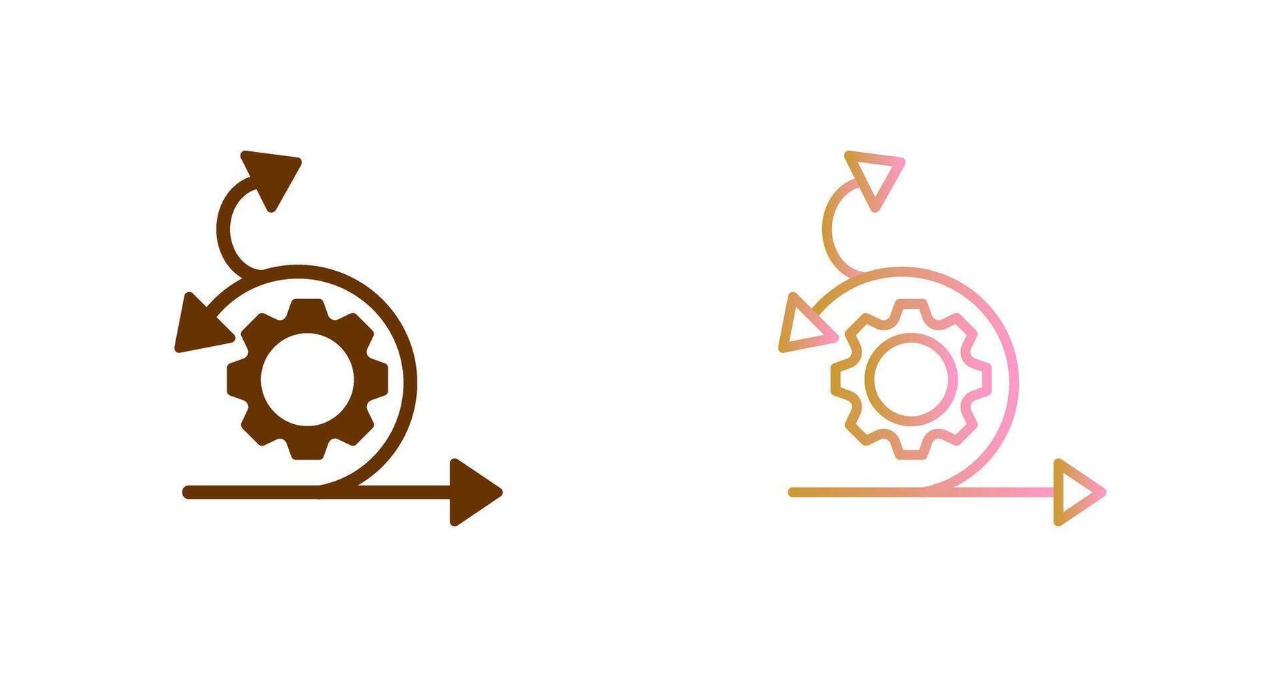 Agile Icon Design vector