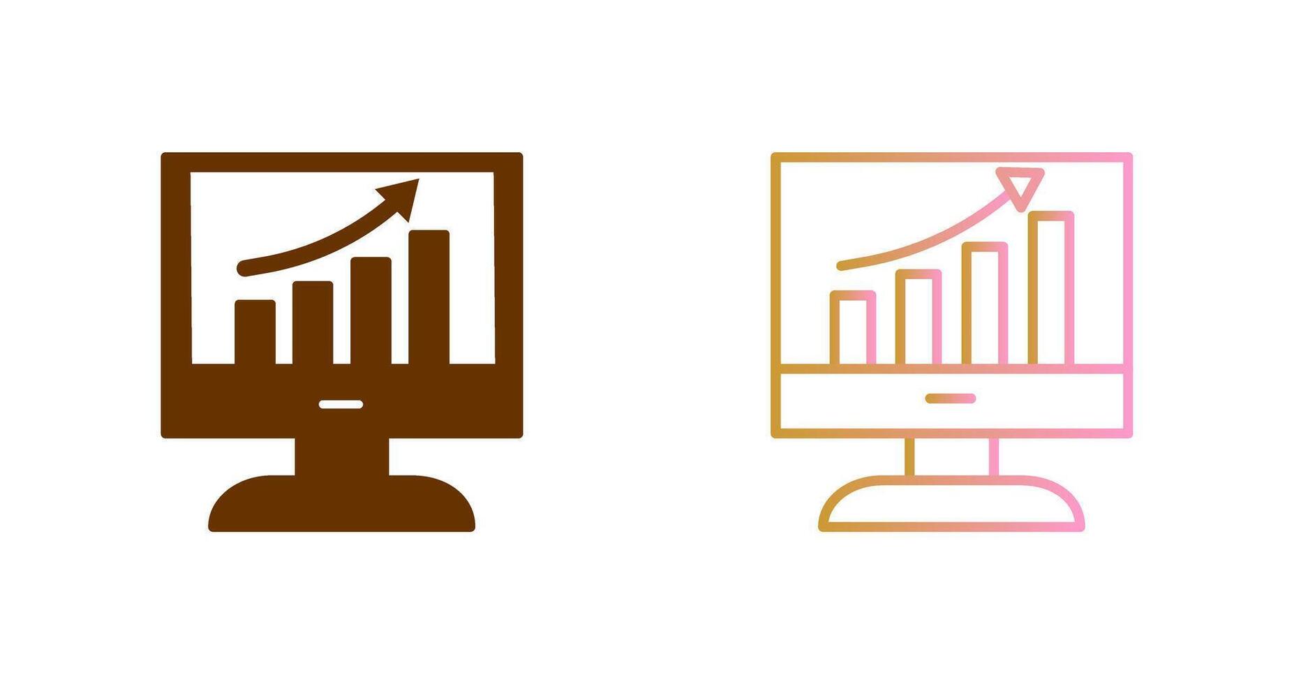 Business Growth Icon Design vector