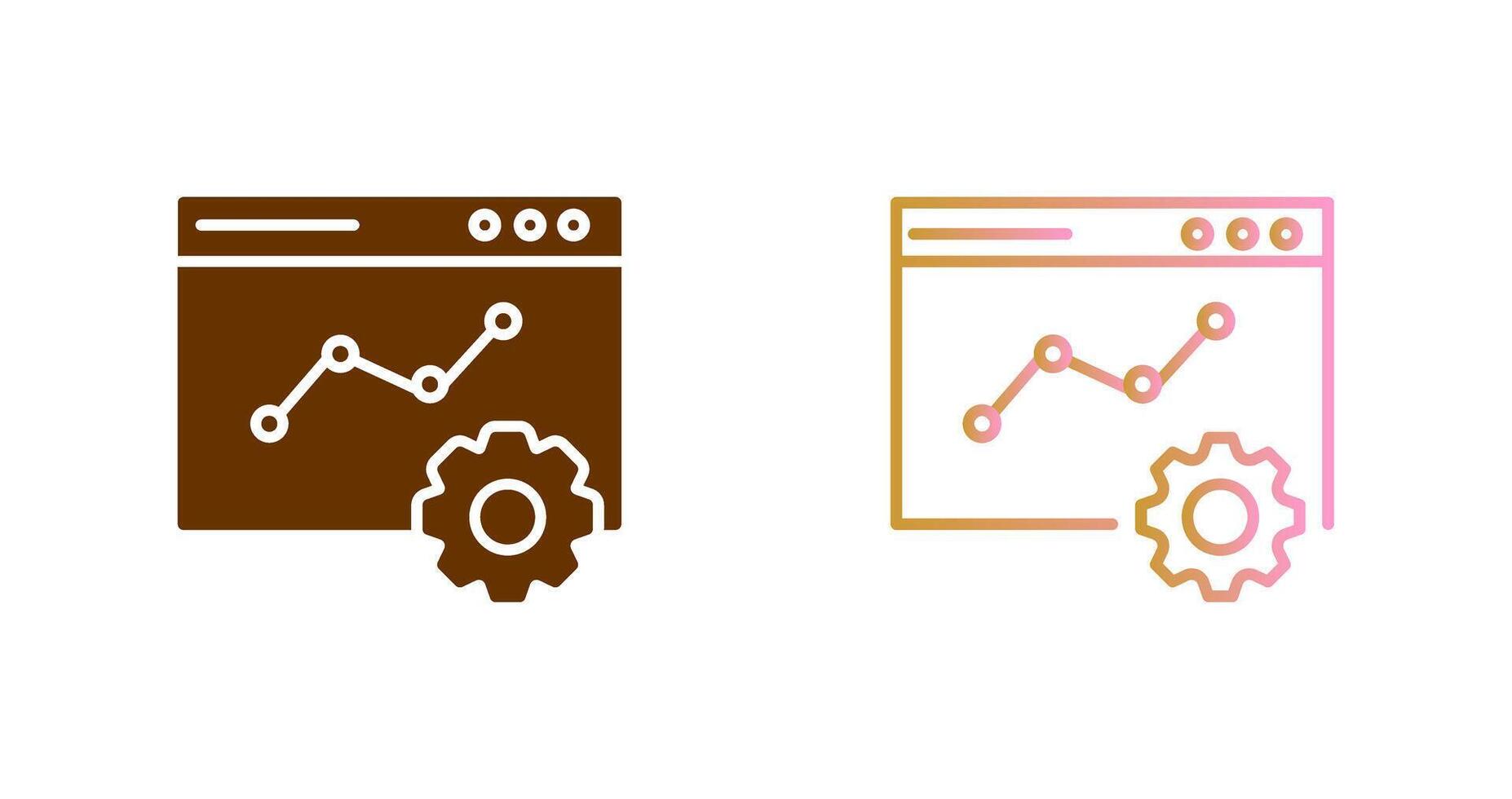 Web Optimization Icon Design vector